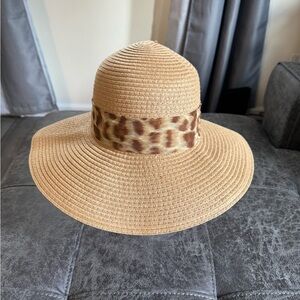 100% Paper Spring Sun Beach Women’s Hat Tan One Size